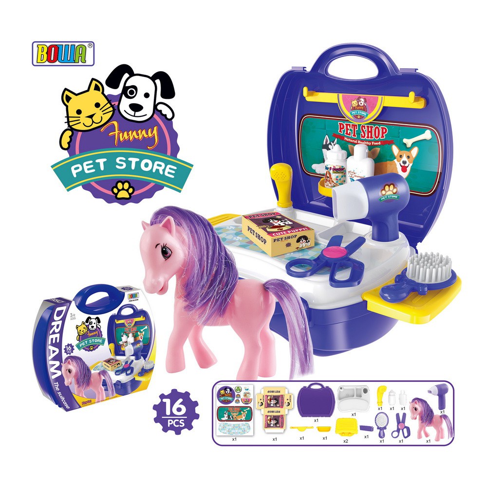 Đồ chơi Nhập Vai Nấu Ăn BOWA dạng valy đủ loại