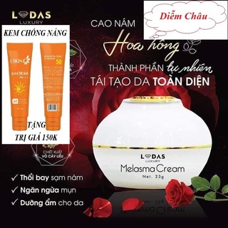 Cao nám lodas melasma - combo chính hiệu