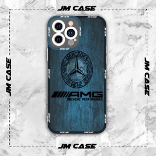 Ốp lưng iphone samsung xiaomi oppo cạnh vuông JMCase Biểu Tượng Xe Hơi Mercedes