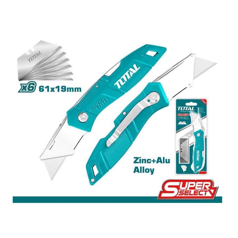 ĐỒ NGHỀ TOTAL Dao rọc xếp THT5136236