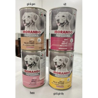 Pate Morando cho chó thơm ngon 400gr