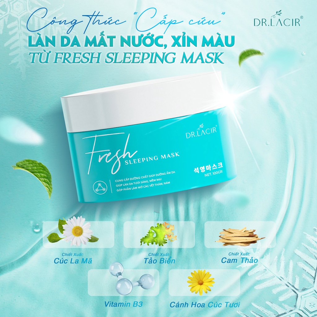 Mặt Nạ Thạch Anh Tươi DrLacir