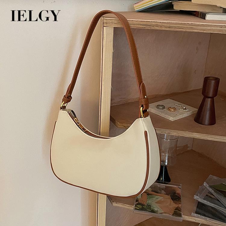 Túi Đeo Vai Màu Sắc Tương Phản Đơn Giản Cho Nữ