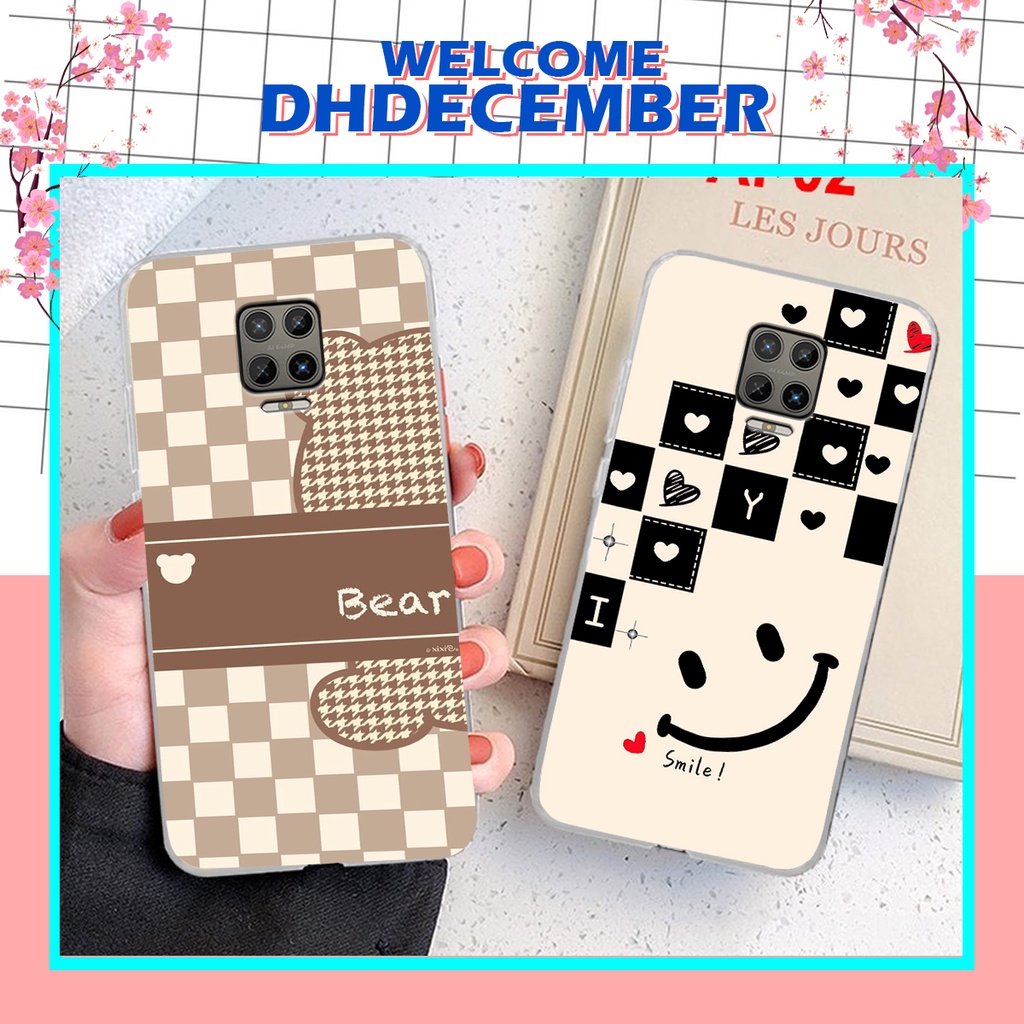 Ốp lưng Vsmart ARIS / ARIS PRO in hình tim, kẻ vuông mẫu mới CỰC XINH