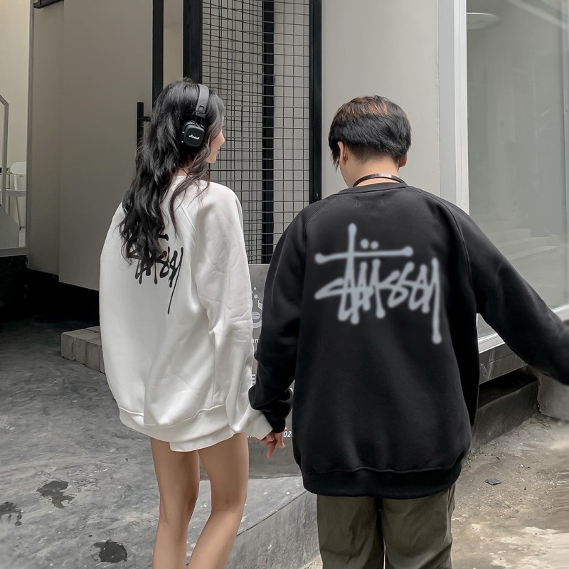 Áo sweater nỉ bông nam nữ đủ size, chất nỉ bông dày dặn trendy