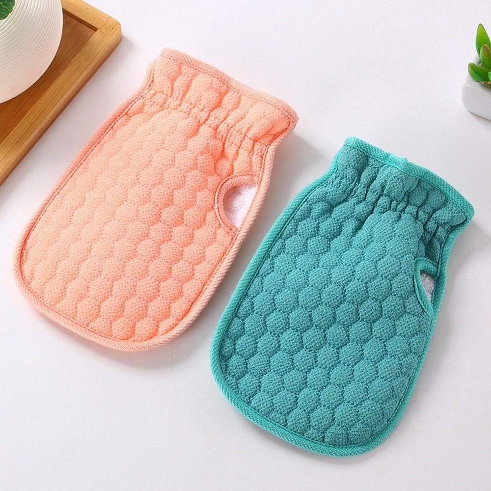 KUNHEV Set 2 Khăn Tắm Mát Xa Tẩy Tế Bào Chết Cho Da