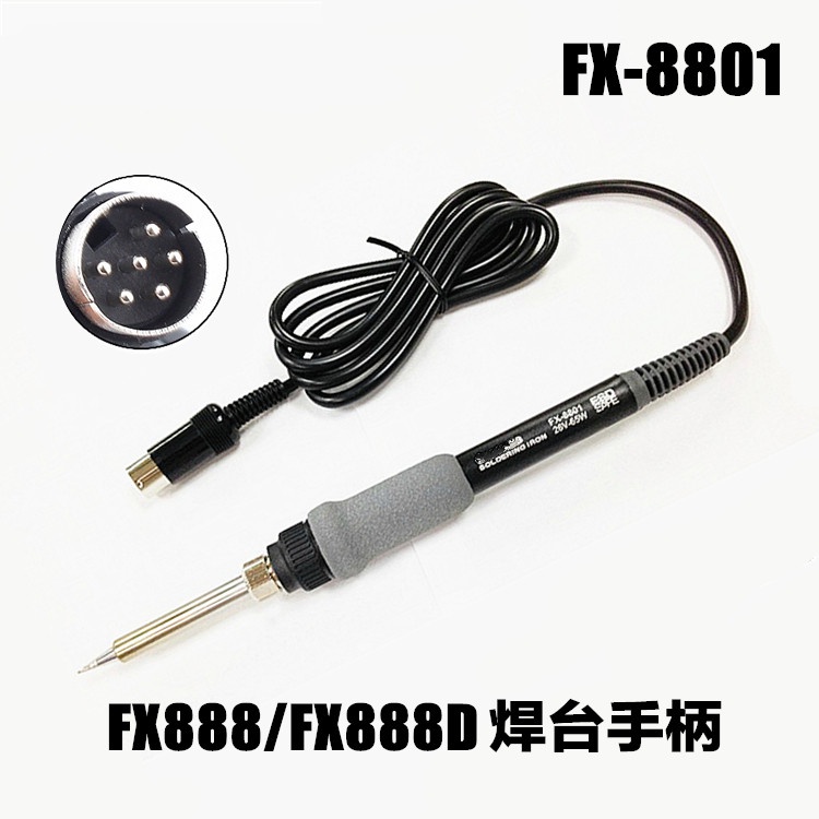 Mỏ hàn điện Fx 888 Trạm hàn hiển thị kỹ thuật số Fx888D 8801 màn hình kỹ thuật PVN21972