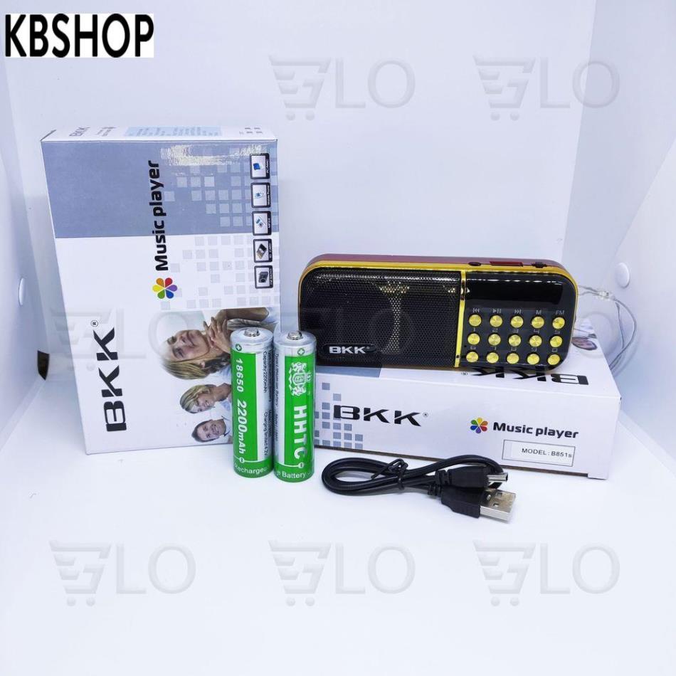 Loa Nghe Pháp, Kinh Phật, Tắm Ngôn Ngữ BKK K39 K51 B851 B851S, Nghe Thẻ Nhớ, USB, FM Radio, Có Jack Tai Nghe