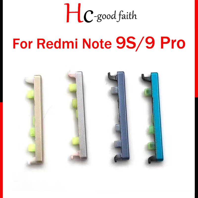 Nút Nguồn Tăng Giảm Âm Lượng Cao Cấp Thay Thế Chuyên Dụng Cho Xiaomi Redmi Note 9 Pro 9S