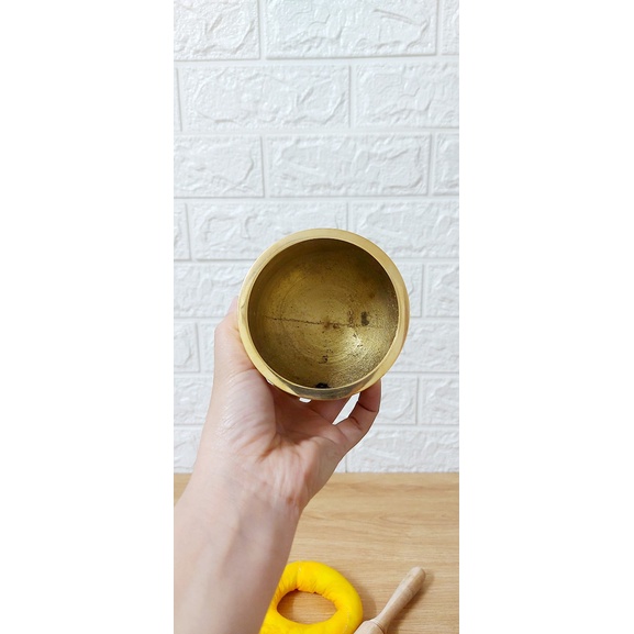 Chuông Bát Huế- Chuông Gia Trì Bằng Đồng Vàng