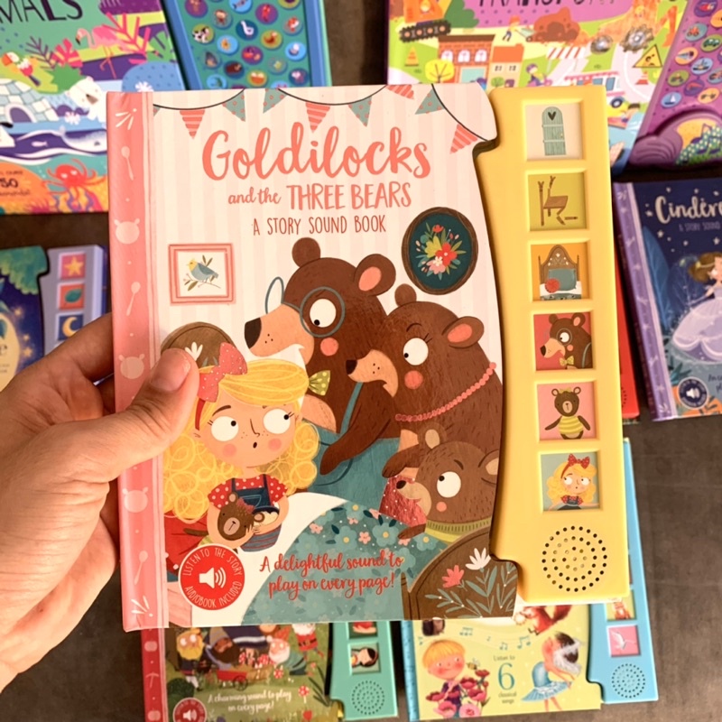 Đồ chơi âm thanh nhập UK cho bé 50 BUTTONS và 6 BUTTONS