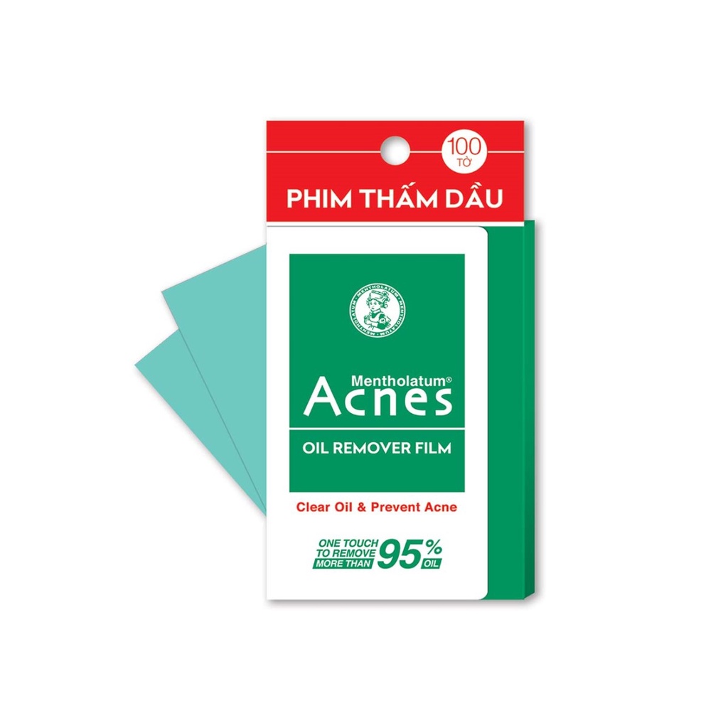 Phim thấm dầu Acnes Oil Remover Film 100 tờ