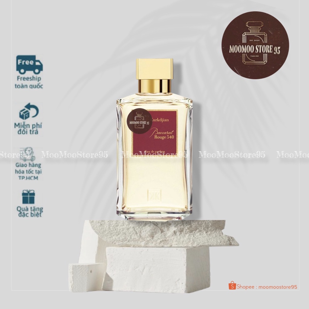 -𝐌𝐨𝐨𝐌𝐨𝐨- Baccarat Rouge 540 Eau de parfum | Nước hoa nữ | Tinh khiết, thanh thoát , nhẹ nhàng