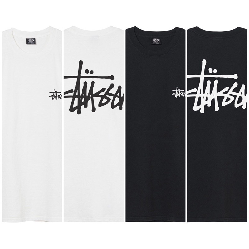 ÁO THUN STUSSY BASIC CHÍNH HÃNG, STUSSY BASIC TEE - 100% AUTHENTIC - CÓ SẴN BAO CHECK