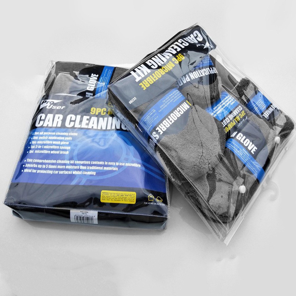 Bộ 9 Dụng Cụ Rửa Xe Ô Tô Tại Nhà - Bộ Cọ Rửa Xe 6