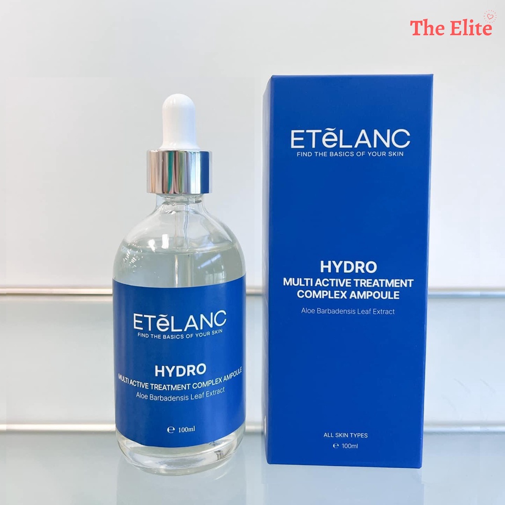Siêu tinh chất ETẽLANC Hydro Multi Active Treatment serum trẻ hoá , căng bóng sáng da 100 ml