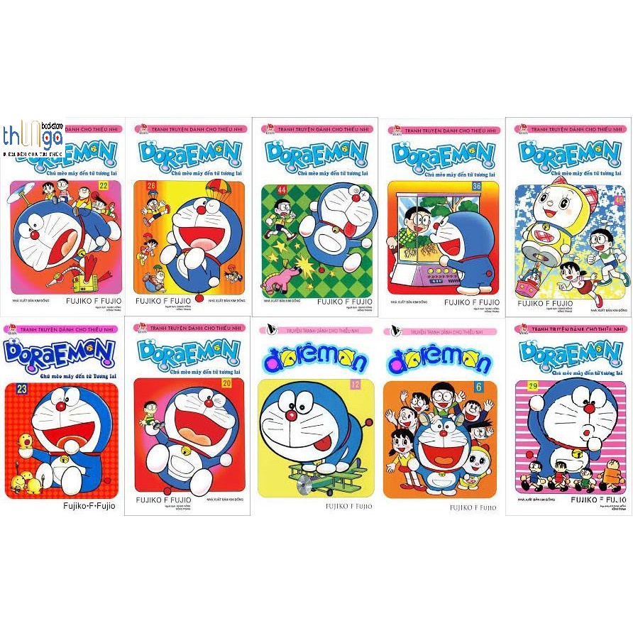 Sách - Combo Doraemon ngắn - trọn bộ 45 tập