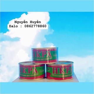 Trứng cá hồi hồng lưng gù muối tự nhiên Nga 90gr-500gr