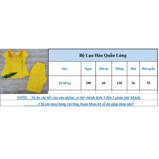Bộ Lụa HÀN Lửng Cao Cấp freeize 40-58/60kg