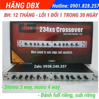 Thiết bị phân tần crossover dbx 234xs hàng chuẩn cao cấp loại 1 - dbx 234 xs