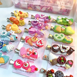 Kẹp tóc bọt biển handmade dễ thương