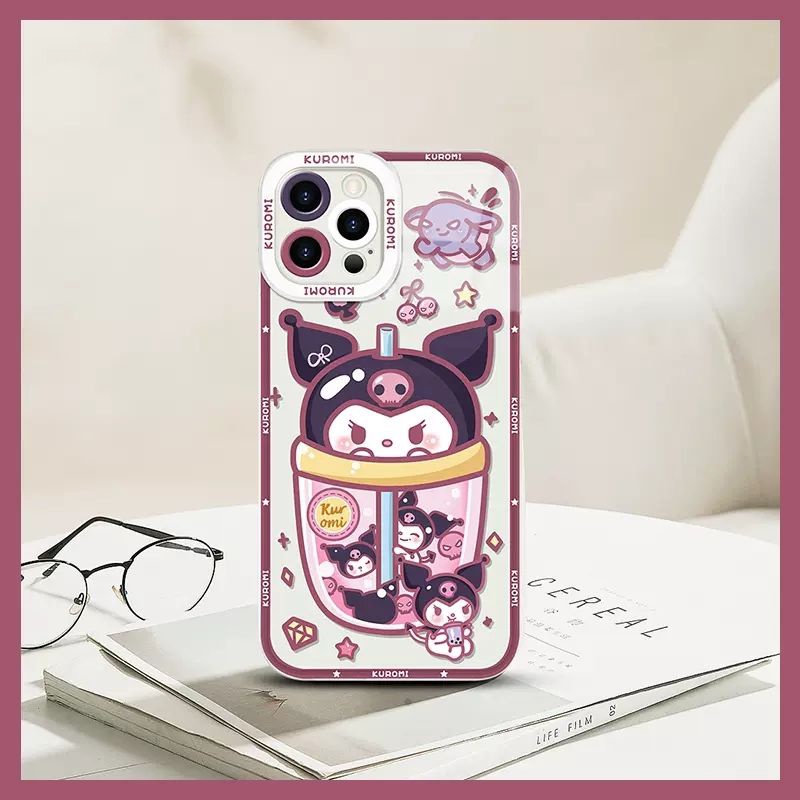Ốp Điện Thoại TPU Dẻo In Hình Sanrio kuromi Melody Đáng Yêu Cho IPhone 14 12 PRO mini 11 PRO Max 13 PRO 13PROMAX Xs Max XR 7 8 Plus