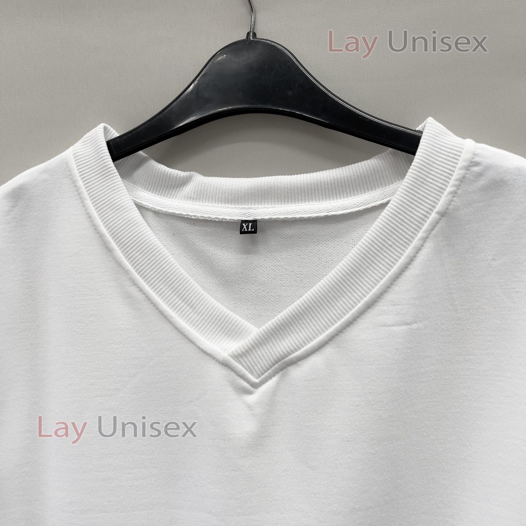 Áo gile nam nữ unisex form rộng - Trắng