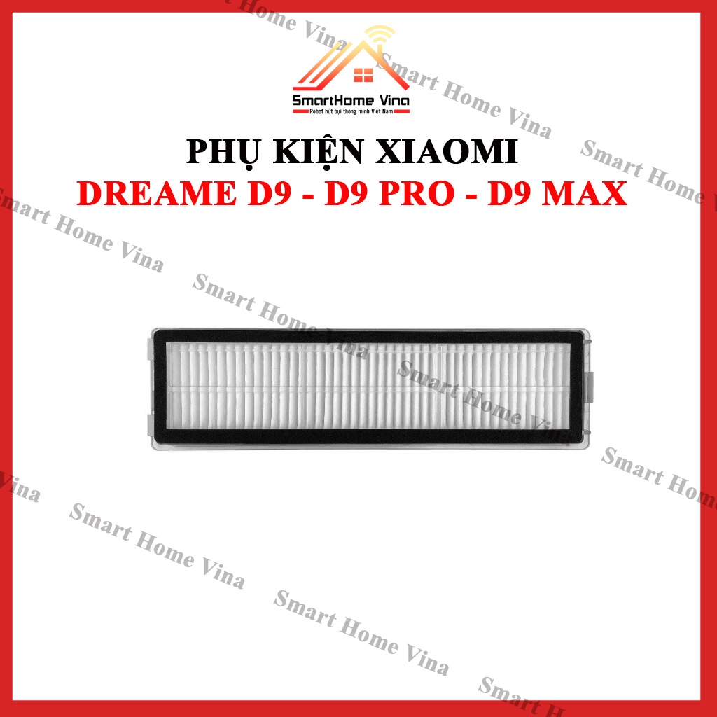 Phụ kiện robot hút bụi Xiaomi Dreame D9, D9 Pro, D9 Max. Khăn lau, chổi cạnh, chổi giữa, lọc bụi. | BigBuy360 - bigbuy360.vn