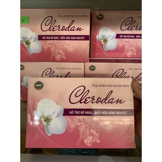 CLERODAL ( hỗ trợ bổ máu, điều hoà kinh nguyệt, giảm đau bụng kinh)
