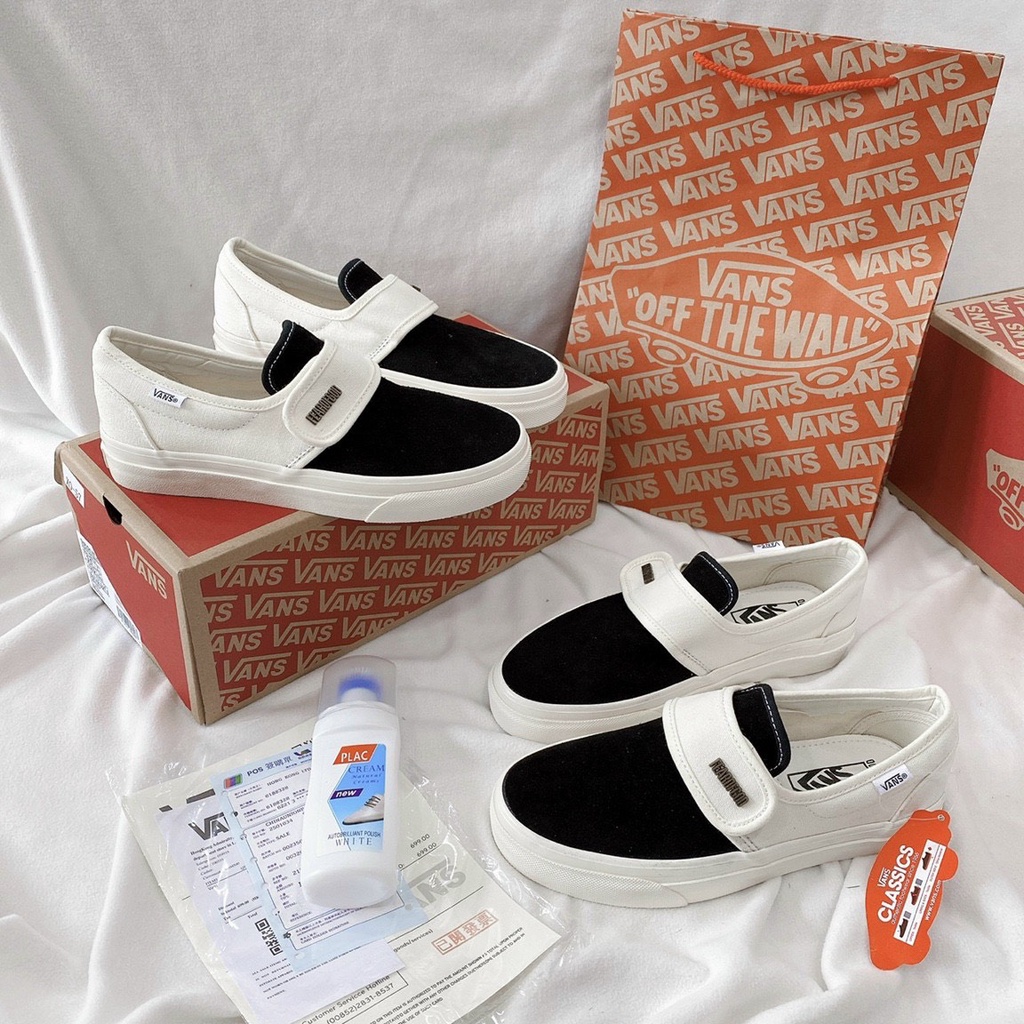 Giày Vans Slip On Strap Fear Of God, Vans Slip On Fear Of God Off White Icc  Shoes | Shopee Việt Nam