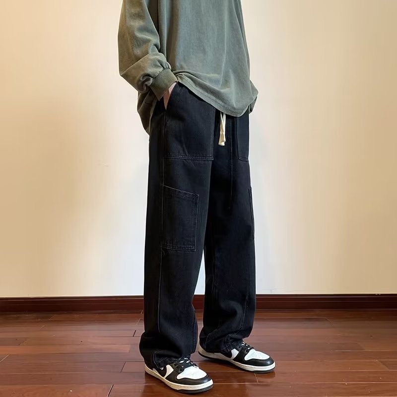 Quần Jean Nam Phong Cách Hip Hop Thời Trang Mùa Hè Mới