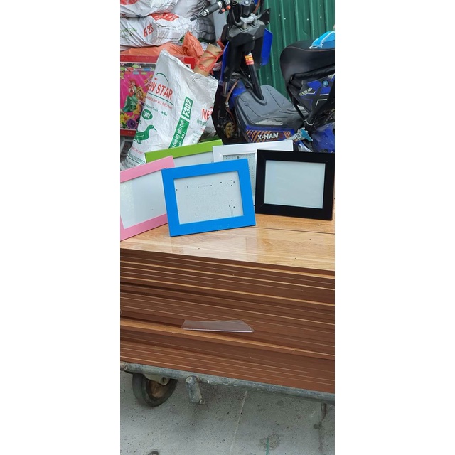 Khung ảnh để bàn A5 A6, khung tranh mặt kính các cỡ 13x18 15x21 có kèm chân