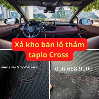 Thảm taplo carbon xe Toyota cross - dcar86 chuyên thảm taplo xe tải xe con