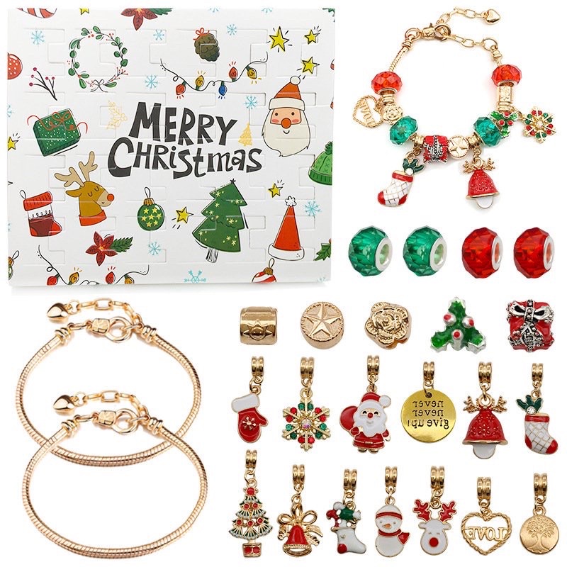 DYI VÒNG TAY CHARM CHỦ ĐỀ GIÁNG SINH - PANDORA NOEL