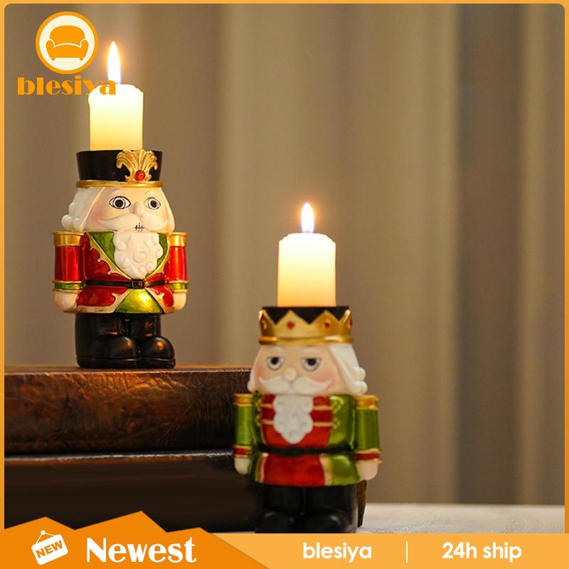[Blesiya] Tượng Nutcracker Giáng Sinh Truyền Thống Trang Trí Nhà Cửa Để Bàn