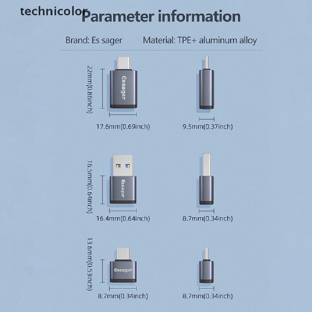 Đầu Chuyển Đổi OTG USB 3.0 Type-c Sang USB Type c Cho Điện Thoại / Máy Tính Bảng