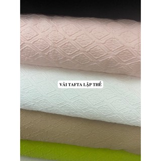 Vải Gấm Tafta Lập Thể