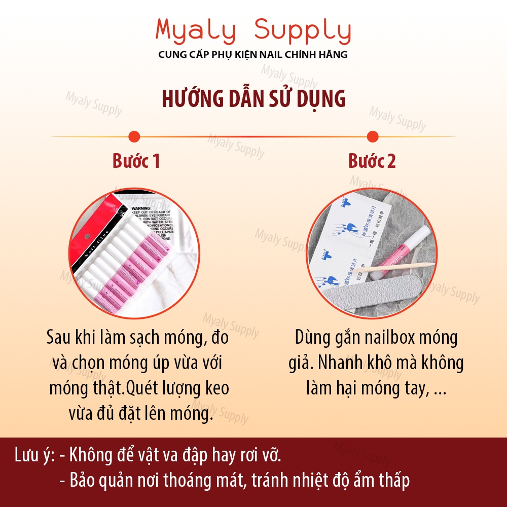 Keo Dán Móng Mini Nail Box 1497