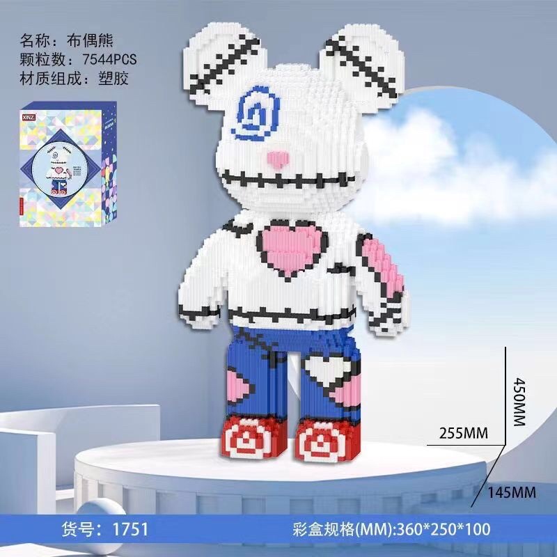 Mô hình lắp ráp cỡ lớn 45 cm tặng kèm búa