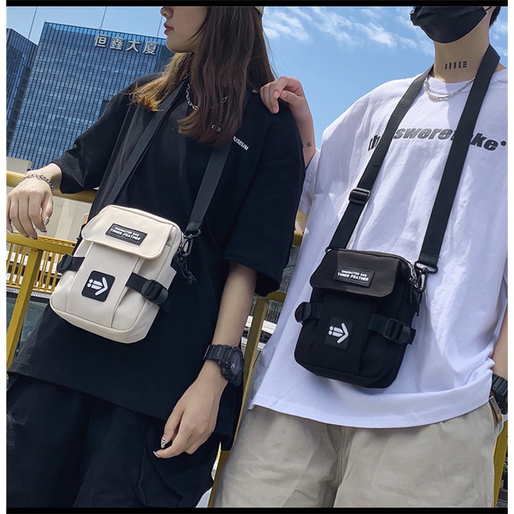 Túi tote vải mini đeo chéo canvas mềm đẹp vanvas giá rẻ đeo chéo
