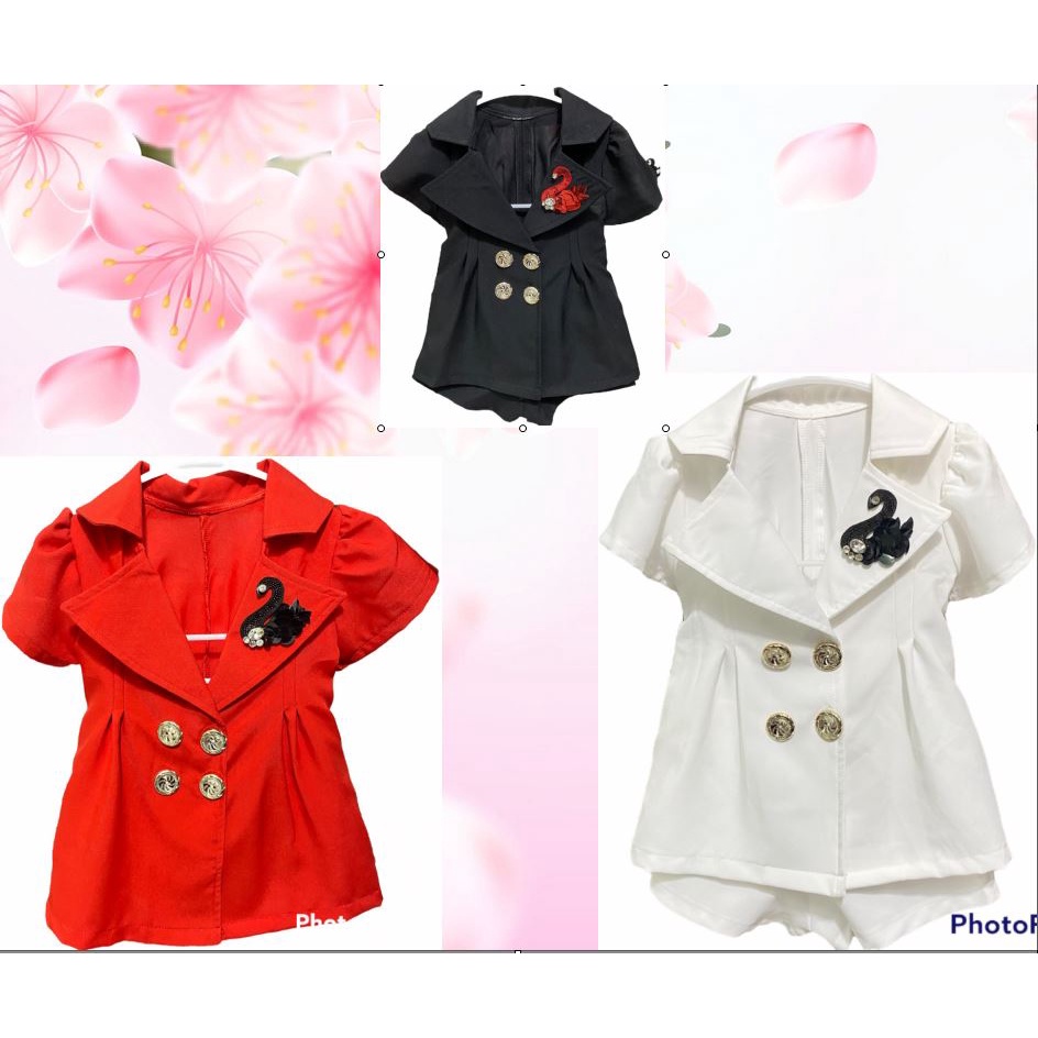 Set bộ quần áo vest bé gái 8-28kg Angel Baby Thời Trang Thiết Kế