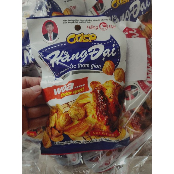 Com bo 10 gói Snack Bim bim Ốc thơm Giòn