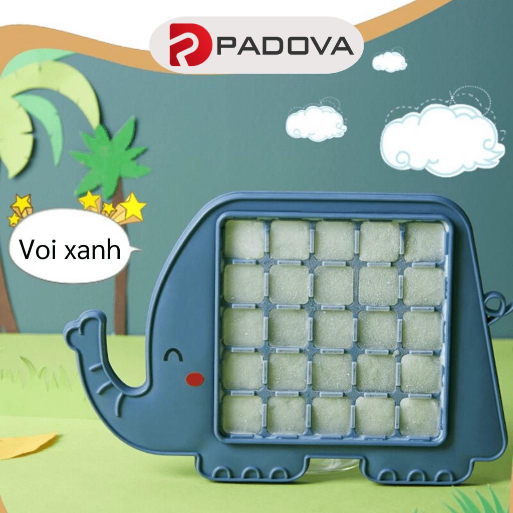 Khay Làm Đá, Thạch Rau Câu, Puding Nhựa PP Cao Cấp Hình Thú Đáng Yêu PADOVA 9845