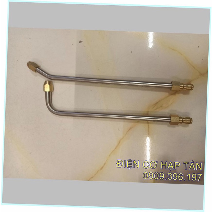 Cần béc phun xịt rửa xe , vệ sinh máy lạnh 90 độ và 120 độ - inox 304