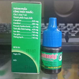 Nước Chấm Đau Răng Dentanalgi Lọ 7ml