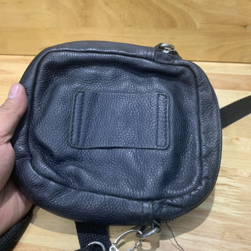 Túi chéo nữ mini da thật secondhand  12251122