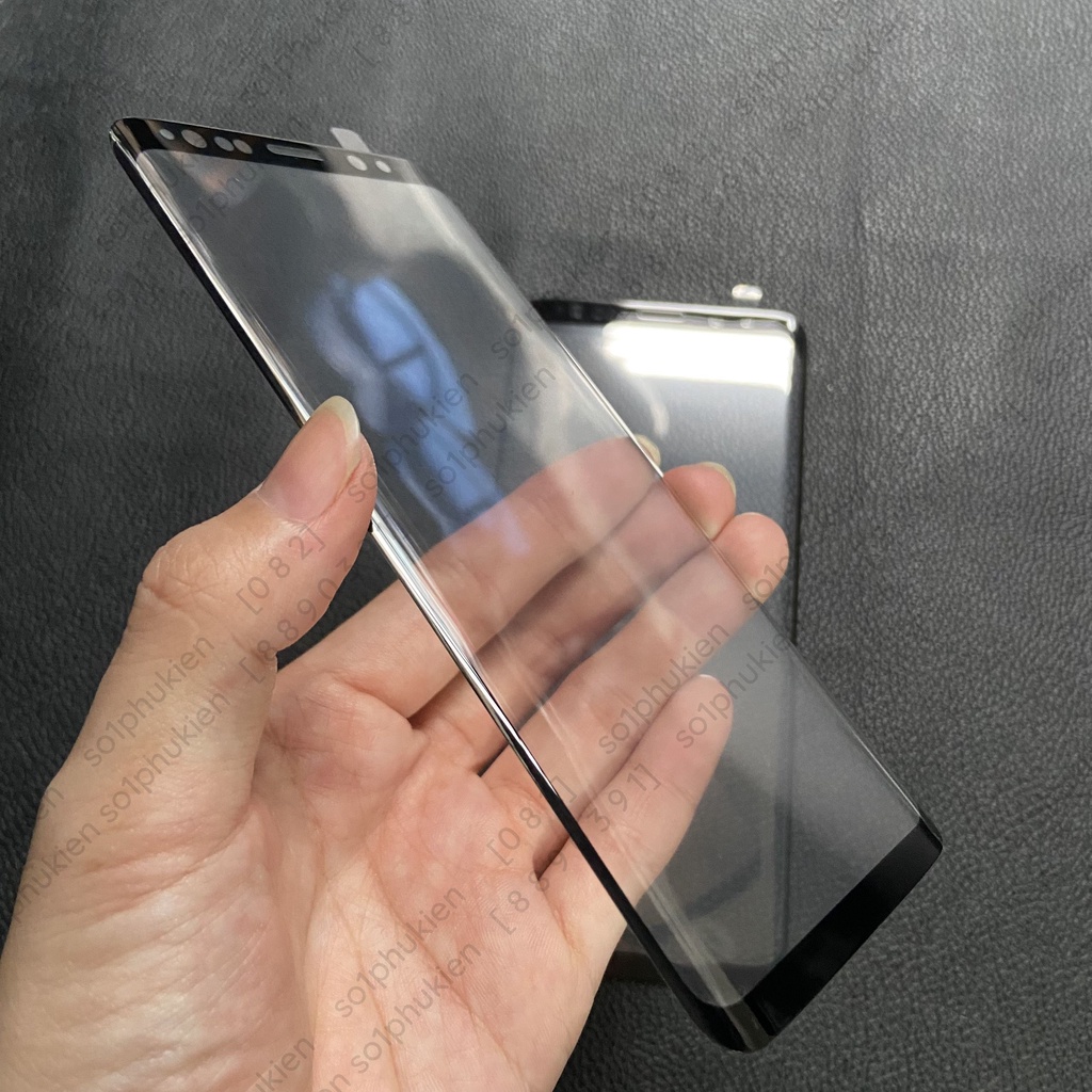 Kính cường lực Samsung S9 / S9+ (S9 plus) / S10+ (S10 plus) / S20+ (S20 plus) màn cong, keo viền, full màn hình