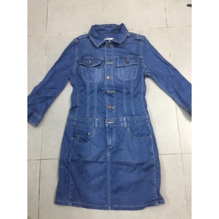 Đầm jeans nữ xuất dư hiệu LEE