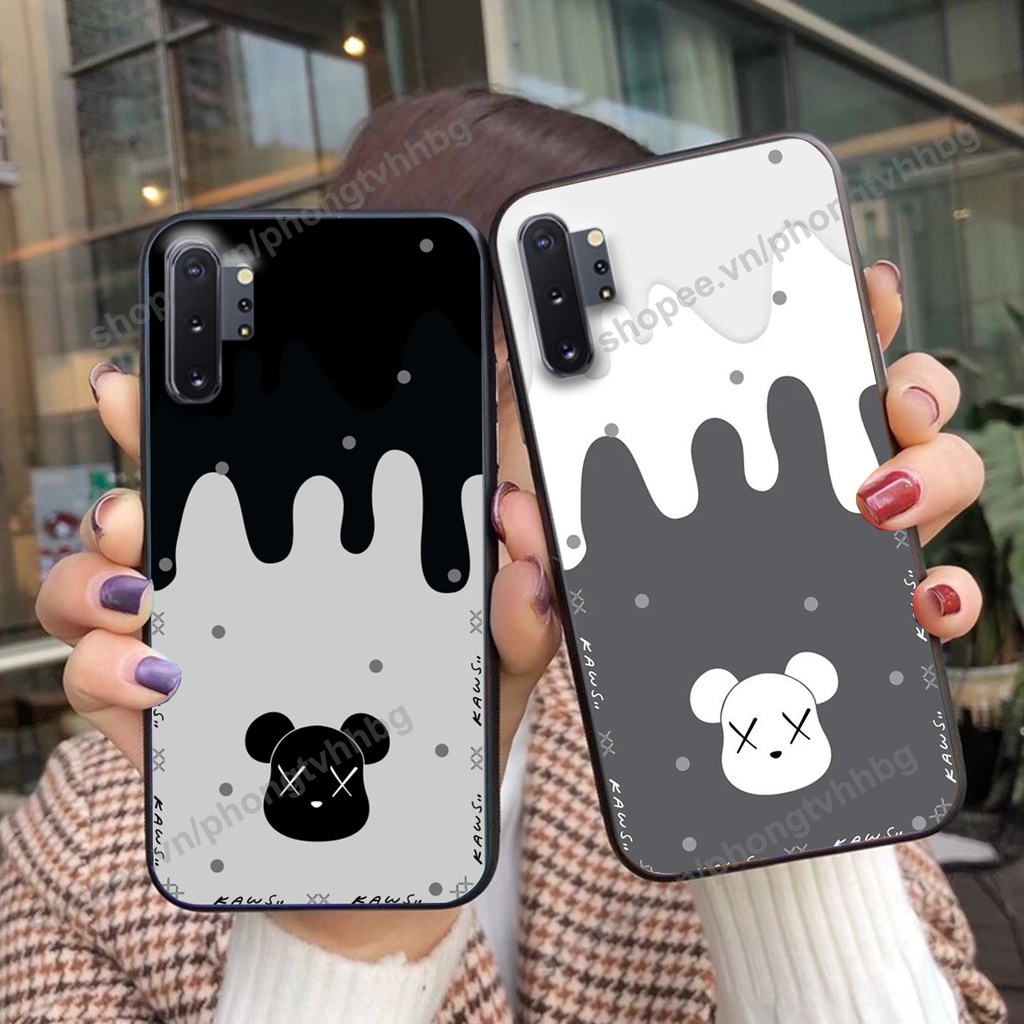 Ốp lưng Samsung Note 10 / Note 10 Plus / Note 10+ BEARBRICK, KAWS ngầu cute siêu bền