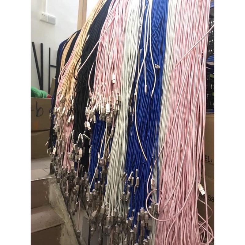 Dây Cáp Sạc IPDây Dù-MICRO dài 3m Cho Phụ Kiện Tai nghe Bluetooth tai nghe ko dây táos